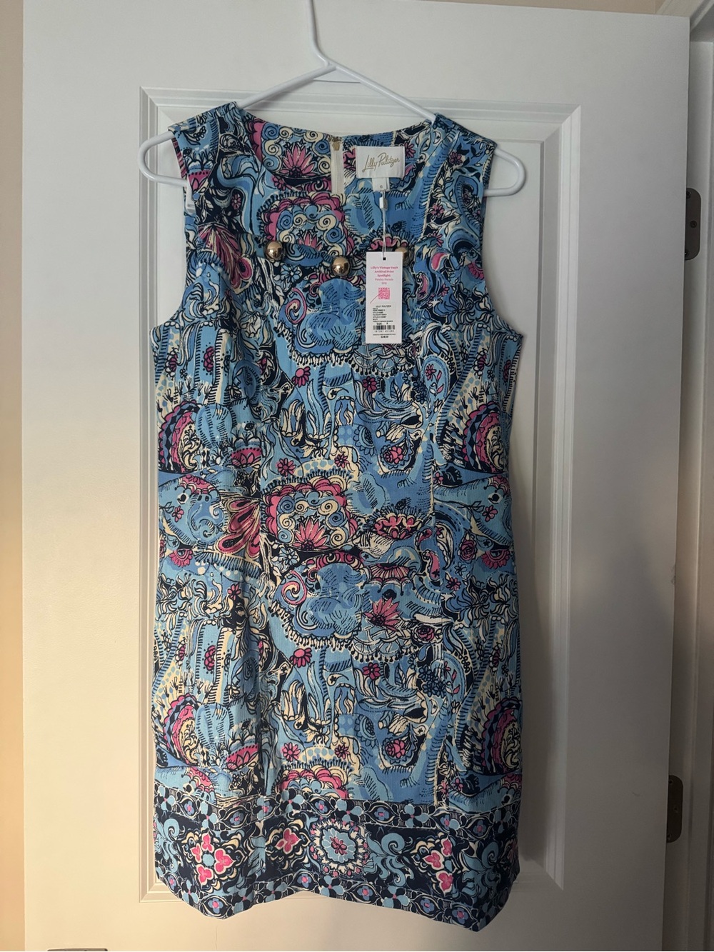 LILLY PULITZER - Paloma Shift Romper in print Multi Paisley Parade